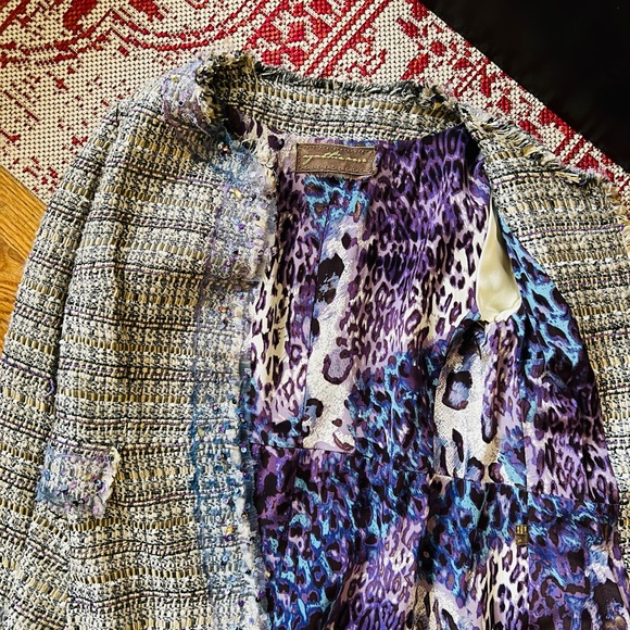 Cynthia Rose Embellished Tweed Jacket - Picture 7 of 7